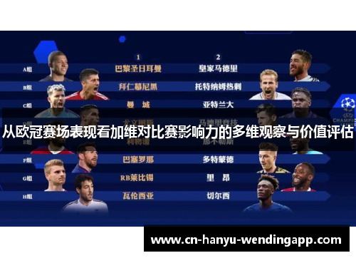 从欧冠赛场表现看加维对比赛影响力的多维观察与价值评估 从欧冠赛场表现看加维对比赛影响力的多维观察与价值评估